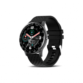 Смарт часовник DLFI H30, 42mm, Bluetooth, IP67, Черен - 73027