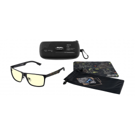 Комплект гейминг очила с калъф GUNNAR x Call of Duty UAV Edition - Onyx/Topo - Amber