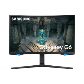 Монитор Samsung Odyssey G6 G650, 27" VA Curved, QHD 2560x1440 , 240Hz, 1 ms, AMD FreeSync, DP, HDMI, Black