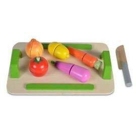 Moni Toys Дървена Дъска за рязане със зеленчуци 4308