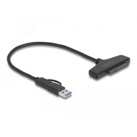 Конвертор Delock, USB-C / USB-A - SATA 6 Gb/s