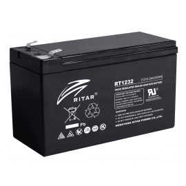 Оловна Батерия RITAR (RT1232), 12V, 3.2 Ah, AGM, 134/ 67/ 60 mm