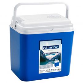 Хладилна кутия ATLANTIC, 30 литра, Активна, 12V, Охлаждане, Без BPA, Син