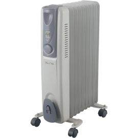 Маслен радиатор Elite EOH-9200, 9 ребра, 3 настройки, 2500W, Сив