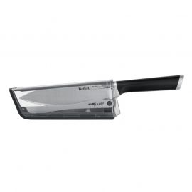 Кухненски нож Tefal Ever Sharp K2569004 16.5 см, Стойка с технологията Dual Pivot, Заключваща система