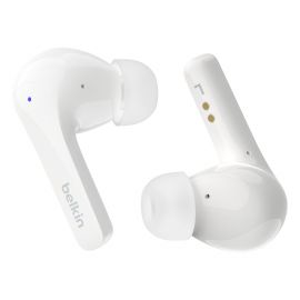 Безжични слушалки Belkin SOUNDFORM Motion True Wireless Earbuds, Бели AUC010btWH