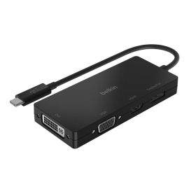 Адаптер Belkin, USB-C to HDMI, VGA, DVI, Display port, Черен AVC003BTBK