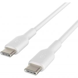 Кабел Belkin BoostCharge USB-C към USB-C 1M, Бял CAB003bt1MWH