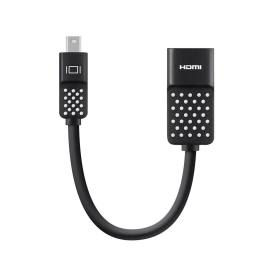 Кабел Belkin Mini DisplayPort to HDMI Adapter, 4k, Черен F2CD079bt