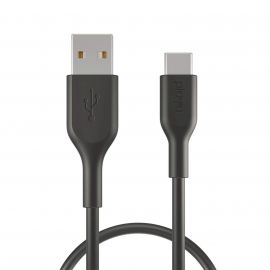 Кабел Belkin Playa USB-C към USB-A 1M, Черен PMBK2001bt1MPBB