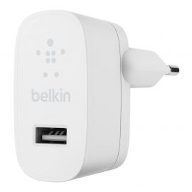 Зарядно устройство Belkin BOOSTCHARGE USB-A12W, Бял WCA002vfWH