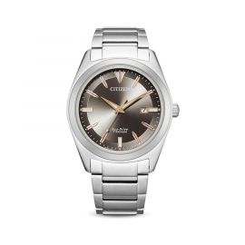 CITIZEN Eco-Drive Men's Watch Titanium Grey AW1640-83H