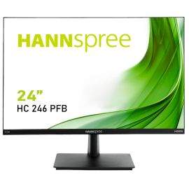 Монитор HANNSPREE HC246PFB, WUXGA, Wide, 24 inch, D-Sub, HDMI, DP, Черен
