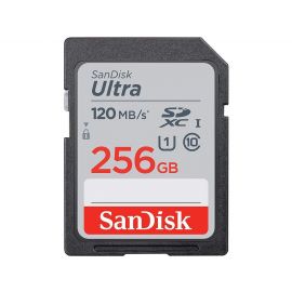 Карта памет SANDISK Ultra SDXC, 256GB, Class 10, U1, 120 Mb/s