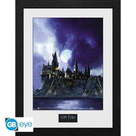 GBEYE HARRY POTTER - Framed print "Hogwarts Painted" (30x40)