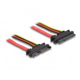 Удължителен кабел DeLock SATA 6 Gb/s 22 pin plug - SATA 22 pin (5 V + 12 V), 30 cm