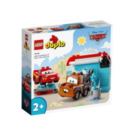 LEGO LEGO® DUPLO® Disney™ 10996 - Забавления на автомивката със Светкавицата Маккуин и Матю 2 - 5г. Момче DUPLO Колите 0010996