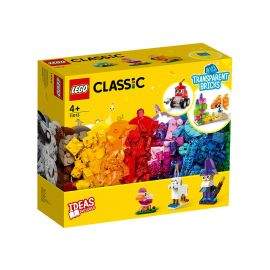 LEGO LEGO® Classic 11013 - Творчески прозрачни тухлички 4 - 10г. Унисекс Classic  0011013
