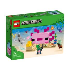 LEGO LEGO® Minecraft™ 21247 - Къща с аксолотл 7+ г. Момче Minecraft  0021247