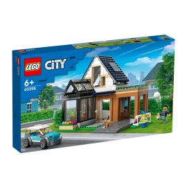LEGO LEGO® City 60398 - Семейна къща и електрическа кола 6 - 12г. Момче City  0060398