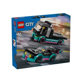LEGO LEGO® City Great Vehicles 60406 - Състезателна кола и камион автовоз 6 - 12г. Момче City  0060406