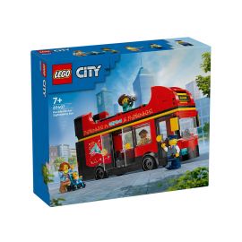 LEGO LEGO® City 60407 - Червен двуетажен автобус за обиколка 7 - 14г. Момче City  0060407