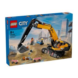LEGO LEGO® City 60420 - Жълт строителен екскаватор 8 - 14г. Момче City  0060420