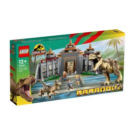 LEGO LEGO® Jurassic World™ 76961 - Център за посетители: Нападение на тиранозавър рекс и раптор 12+ г. Момче Jurassic World Джурасик свят 0076961