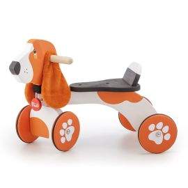 Sevi Sevi - Дървена кола за каране и бутане: Куче 1 - 3г. Унисекс   022060