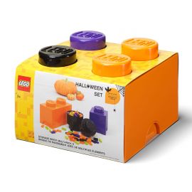 LEGO® кутия за съхранение - Тухличка Хелоуин, многоцветна 3 - 12г. Унисекс   024005
