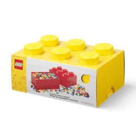 LEGO® кутия за съхранение - Тухличка 6, светло жълта 3 - 12г. Унисекс   024033