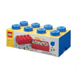 LEGO® кутия за съхранение - Тухличка 8, светло синя 3 - 12г. Унисекс   024034