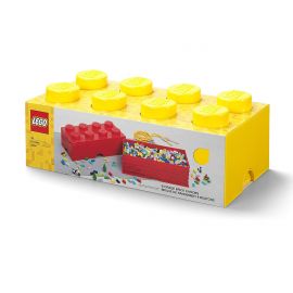LEGO® кутия за съхранение - Тухличка 8, жълта 3+ г. Унисекс   024151