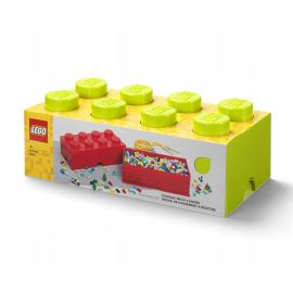 LEGO® кутия за съхранение - Тухличка 8, лайм 3+ г. Унисекс   024154