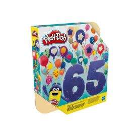 Hasbro Play Doh - Празничен комплект 65 кенчета, различни цветове 3 - 6г. Унисекс Play-Doh  0330747
