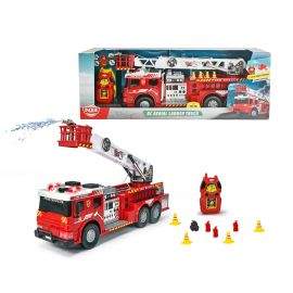Dickie Toys Радиоуправляема кола Дики, пожарен камион със стълба и струя за гасене на пожар 3 - 7г. Момче   045022