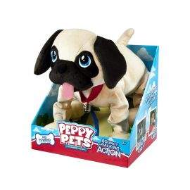 Peppy Pets - Плюшен любимец за разходка навън - Кученце Мопс 2 - 6г. Унисекс   160002