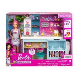Barbie Кукла Barbie - Комплект пекарна 3 - 8г. Момиче Barbie Барби 1710303