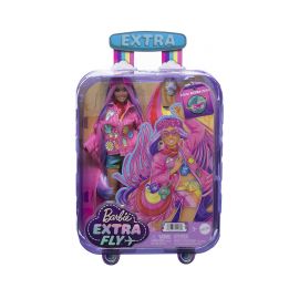 Barbie Кукла Barbie - Екстра: Барби туристка с тоалет пустиня (лилава коса) 3 - 8г. Момиче Barbie Барби 1710749
