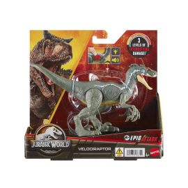 Mattel Джурасик свят - Унищожаващ динозавър Велосираптор 4 - 8г. Унисекс Jurassic World Джурасик свят 171671