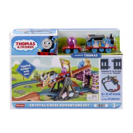Mattel Комплект Thomas & Friends, Кристалната пещера 3 - 8г. Унисекс  Томас и приятели 175340
