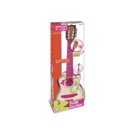 Bontempi Bontempi - Пластмасова китара, розова 5 - 10г. Момиче Instruments  191077