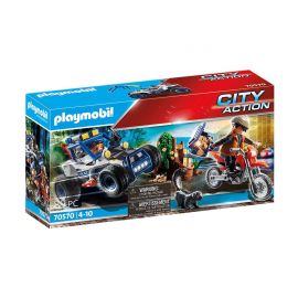 Playmobil Playmobil - Полицейско преследване с джип 4 - 10г. Момче City Action  2970570