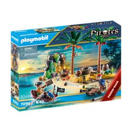 Playmobil Playmobil - Пиратски остров на съкровищата с гребна лодка 4 - 10г. Момче City Life  2970962