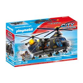 Playmobil Playmobil - Тактическа полиция: Спасителен самолет 4 - 10г. Момче City Action  2971149
