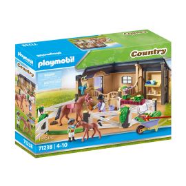 Playmobil Playmobil - Конюшня за езда 4 - 10г. Унисекс Country  2971238