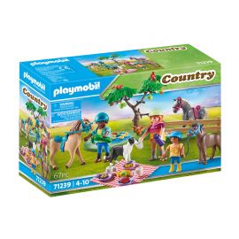 Playmobil Playmobil - Пикник приключение с коне 4 - 10г. Унисекс Country  2971239