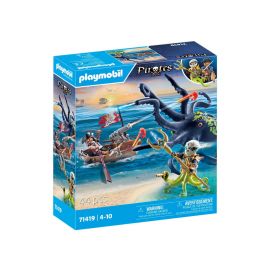 Playmobil Playmobil - Битка срещу гигантския октопод 4 - 10г. Момче Pirates  2971419