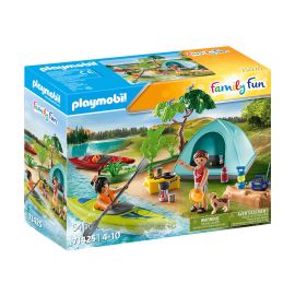 Playmobil Playmobil - Къмпинг с лагерен огън 4 - 10г. Унисекс Family Fun  2971425