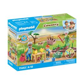 Playmobil Playmobil - Идилична зеленчукова градина с баба и дядо 4 - 10г. Унисекс Country  2971443